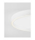 Istos Integrated LED Semi Flush Ceiling Light Sandy White Triac Dimmable LED 38W 2363lm 2700-3000K CCT-5
