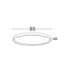 Istos Integrated LED Semi Flush Ceiling Light Sandy White Triac Dimmable LED 38W 2363lm 2700-3000K CCT-6