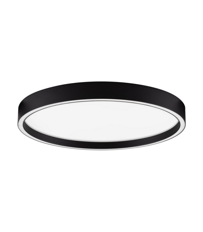 Istos Integrated LED Semi Flush Ceiling Light Sandy Black Triac Dimmable LED 38W 2363lm 2700-3000K CCT-1