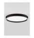 Istos Integrated LED Semi Flush Ceiling Light Sandy Black Triac Dimmable LED 38W 2363lm 2700-3000K CCT-3