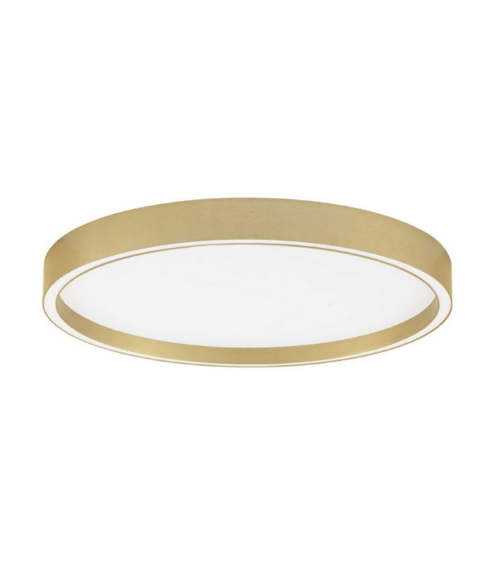 Istos Integrated LED Semi Flush Ceiling Light Brushed Gold Triac Dimmable LED 38W 2363lm 2700-3000K CCT-1