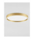 Istos Integrated LED Semi Flush Ceiling Light Brushed Gold Triac Dimmable LED 38W 2363lm 2700-3000K CCT-4