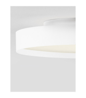 Roi Flush Ceiling Light Sandy White Triac Dimmable LED 37W 3555lm 2700-3000K CCT-2