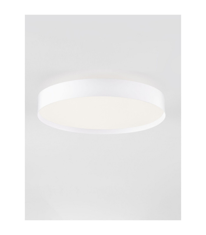 Roi Flush Ceiling Light Sandy White Triac Dimmable LED 37W 3555lm 2700-3000K CCT-4