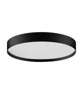 Roi Flush Ceiling Light Sandy Black Triac Dimmable LED 37W 3555lm 2700-3000K CCT-1