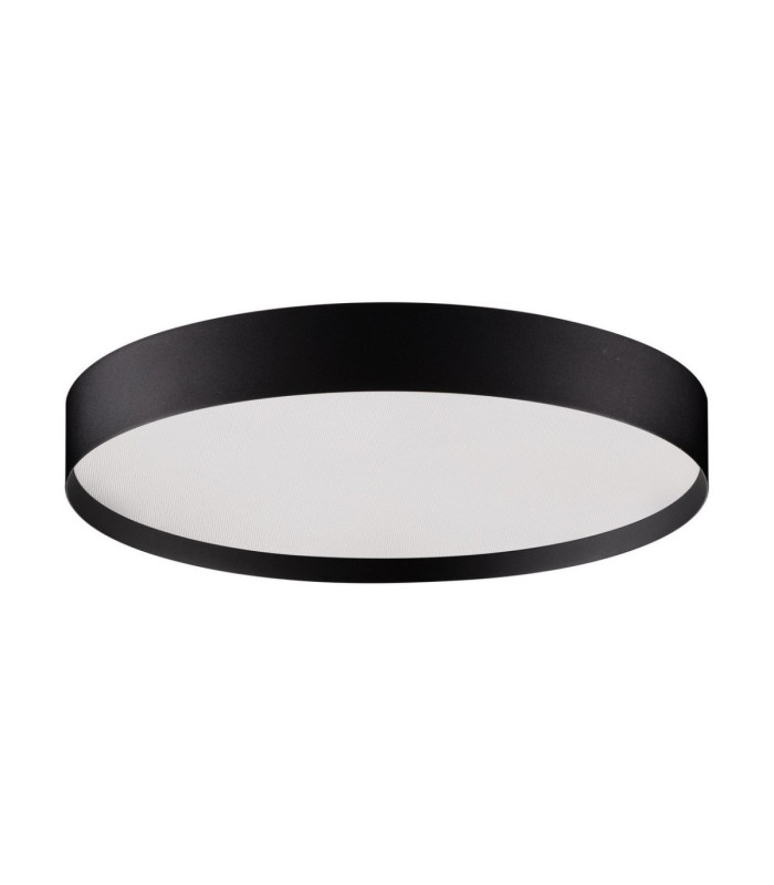 Roi Flush Ceiling Light Sandy Black Triac Dimmable LED 37W 3555lm 2700-3000K CCT-1
