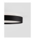 Roi Flush Ceiling Light Sandy Black Triac Dimmable LED 37W 3555lm 2700-3000K CCT-5