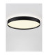 Roi Flush Ceiling Light Sandy Black Triac Dimmable LED 48W 3724lm 2700-3000K CCT-4