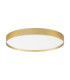 Roi Flush Ceiling Light Brushed Gold Triac Dimmable LED 48W 3724lm 2700-3000K CCT-1
