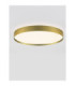 Roi Flush Ceiling Light Brushed Gold Triac Dimmable LED 48W 3724lm 2700-3000K CCT-4