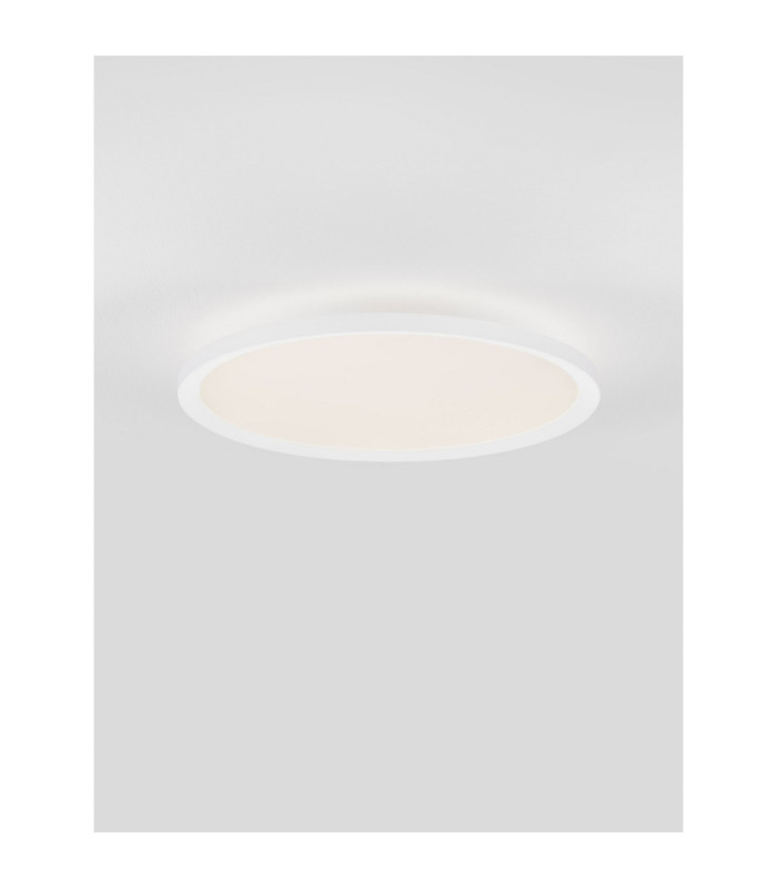 Aoton Integrated LED Semi Flush Ceiling Light Sandy White Triac Dimmable LED 35W 3279lm 2700-3000K CCT-4