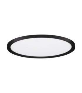 Aoton Integrated LED Semi Flush Ceiling Light Sandy Black Triac Dimmable LED 35W 3279lm 2700-3000K CCT-1
