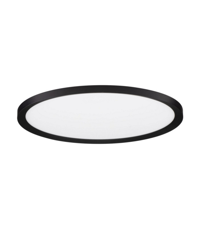 Aoton Integrated LED Semi Flush Ceiling Light Sandy Black Triac Dimmable LED 35W 3279lm 2700-3000K CCT-1