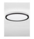 Aoton Integrated LED Semi Flush Ceiling Light Sandy Black Triac Dimmable LED 35W 3279lm 2700-3000K CCT-3