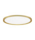 Aoton Integrated LED Semi Flush Ceiling Light Brushed Gold Triac Dimmable LED 35W 3279lm 2700-3000K CCT-1