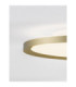 Aoton Integrated LED Semi Flush Ceiling Light Brushed Gold Triac Dimmable LED 35W 3279lm 2700-3000K CCT-5