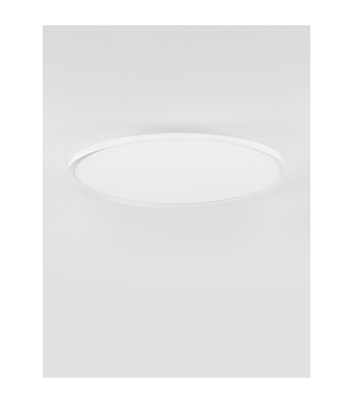 Aoton Integrated LED Semi Flush Ceiling Light Sandy White Triac Dimmable LED 55W 4661lm 2700-3000K CCT-3