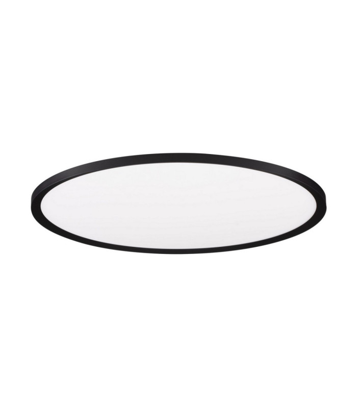Aoton Integrated LED Semi Flush Ceiling Light Sandy Black Triac Dimmable LED 55W 4661lm 2700-3000K CCT-1