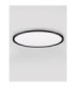 Aoton Integrated LED Semi Flush Ceiling Light Sandy Black Triac Dimmable LED 55W 4661lm 2700-3000K CCT-3