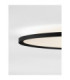 Aoton Integrated LED Semi Flush Ceiling Light Sandy Black Triac Dimmable LED 55W 4661lm 2700-3000K CCT-5