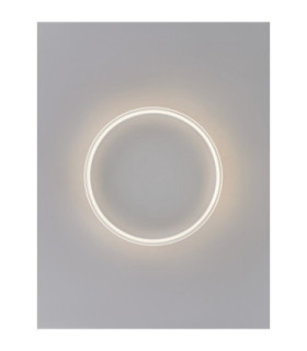 Willow Integrated LED Semi Flush Ceiling Light Sandy White LED 52W 3120lm 3000K-2