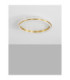 Willow Integrated LED Semi Flush Ceiling Light Gold LED 38W 2660lm 3000K-3