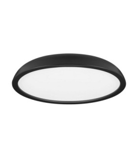 Felicia Flush Ceiling Light Sandy Black Triac Dimmable LED 44W 3051lm 3000K-1