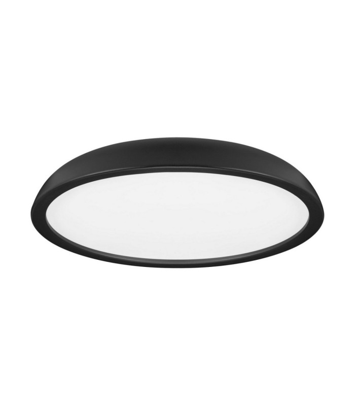 Felicia Flush Ceiling Light Sandy Black Triac Dimmable LED 44W 3051lm 3000K-1