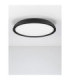 Felicia Flush Ceiling Light Sandy Black Triac Dimmable LED 44W 3051lm 3000K-3