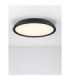 Felicia Flush Ceiling Light Sandy Black Triac Dimmable LED 44W 3051lm 3000K-4