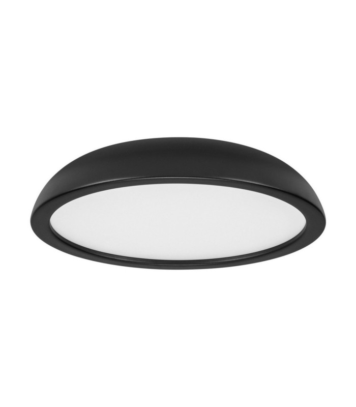 Felicia Flush Ceiling Light Sandy Black Triac Dimmable LED 25W 1765lm 3000K-1