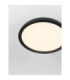 Felicia Flush Ceiling Light Sandy Black Triac Dimmable LED 25W 1765lm 3000K-5