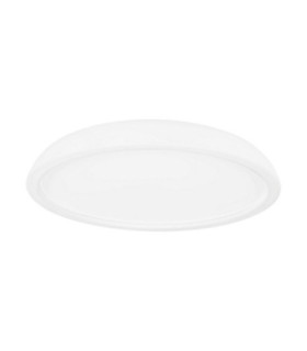 Felicia Flush Ceiling Light Sandy White Triac Dimmable LED 44W 3051lm 3000K-1