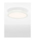 Felicia Flush Ceiling Light Sandy White Triac Dimmable LED 25W 1765lm 3000K-4
