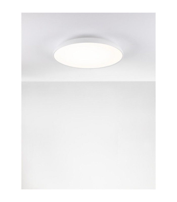 Linus Flush Ceiling Light Sandy White Triac Dimmable LED 50W 3741lm 3000K-2