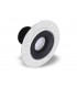 LED Recessed Round Downlight, White/Black, 40 deg. Beam Angle, 840lm, 5000K, IP20, DRIVER NOT INC. - 6
