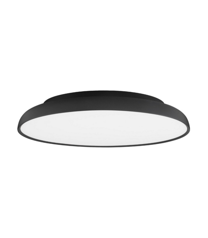 Linus Flush Ceiling Light Sandy Black Dimmable LED 50W 3741lm 2700-4000K-1