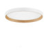 Vomos Flush Ceiling Light Sand White Wood Triac Dimmable LED 36W 3157lm 2700-3000-4000K CCT-1