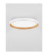 Vomos Flush Ceiling Light Sand White Wood Triac Dimmable LED 36W 3157lm 2700-3000-4000K CCT-3