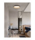 Vomos Flush Ceiling Light Sandy Black Wood Triac Dimmable LED 36W 3157lm 2700-3000-4000K CCT-2