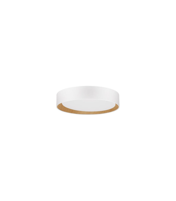 Stake Flush Ceiling Light Sandy White Triac Dimmable LED 30W 1717lm 3000K-1