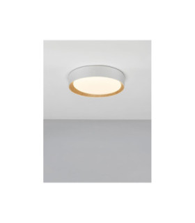 Stake Flush Ceiling Light Sandy White Triac Dimmable LED 30W 1717lm 3000K-2