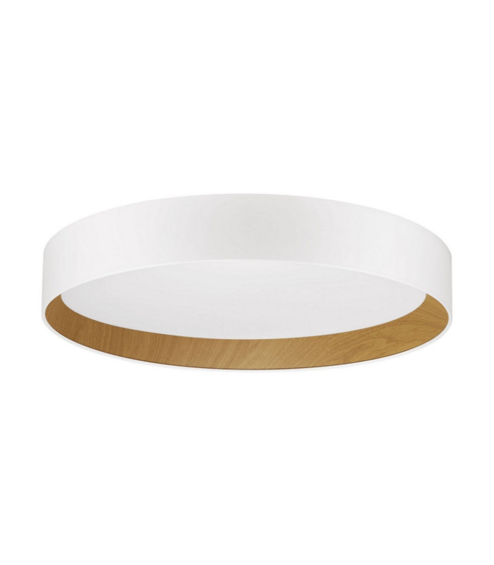 Stake Flush Ceiling Light Sandy White Triac Dimmable LED 50W 3166lm 3000K-1