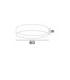 Stake Flush Ceiling Light Sandy White Triac Dimmable LED 50W 3166lm 3000K-6
