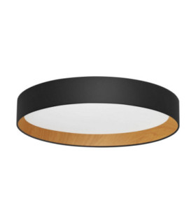 Stake Flush Ceiling Light Sandy Black Triac Dimmable LED 50W 3166lm 3000K-1