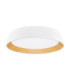 Sigi Flush Ceiling Light Sandy White Wood Triac Dimmable LED 40W 3081lm 3000K-1