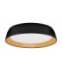 Sigi Flush Ceiling Light Sandy Black Wood Triac Dimmable LED 40W 3081lm 3000K-1