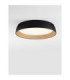 Sigi Flush Ceiling Light Sandy Black Wood Triac Dimmable LED 50W 4201lm 3000K-4