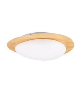 Nimbus Decorative Flush Ceiling Light Wood Finishing Triac Dimmable LED 29W 2383lm 3000K-1