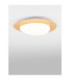 Nimbus Decorative Flush Ceiling Light Wood Finishing Triac Dimmable LED 21W 1572lm 3000K-4